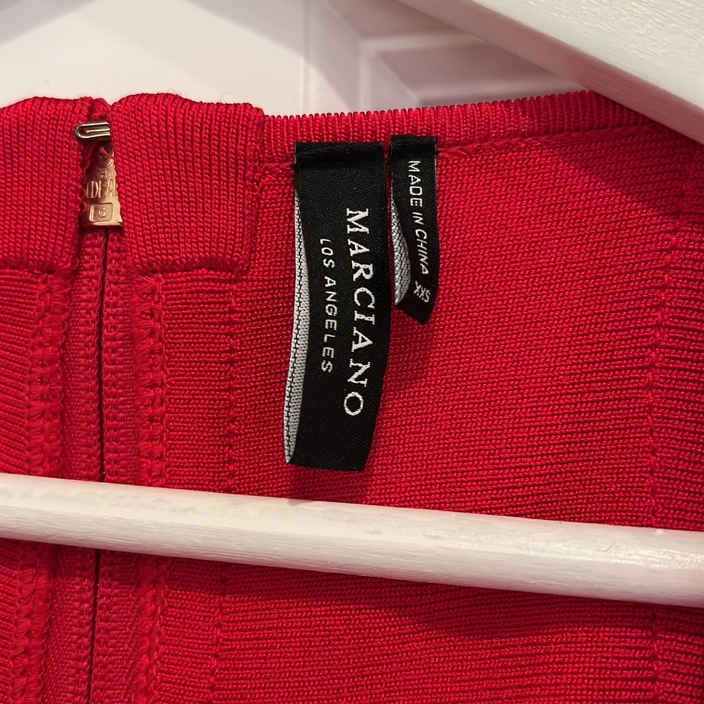 Marciano red bandage gown - Picture 6 of 16